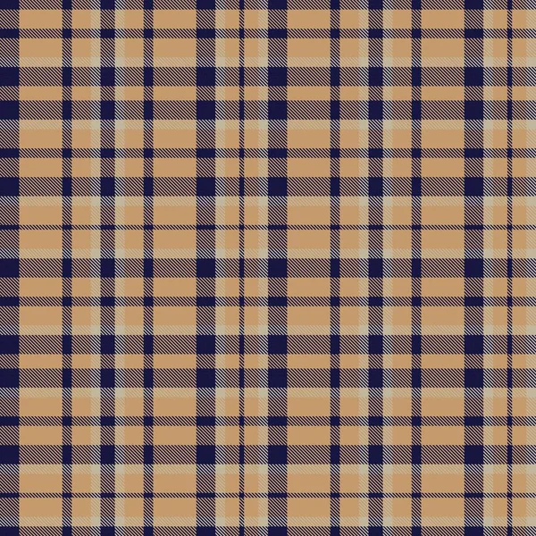 Brown Ombre Plaid Текстурований Безшовний Візерунок Придатний Модного Текстилю Графіки — стоковий вектор