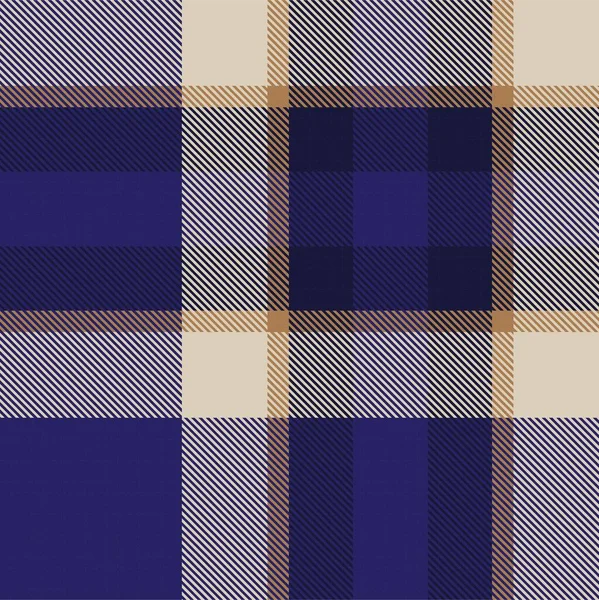 Brown Ombre Plaid 그래픽에 텍스처 — 스톡 벡터