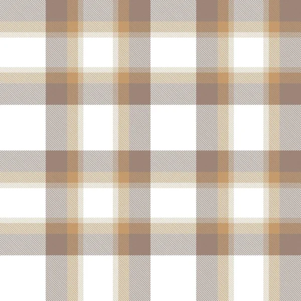 Brown Ombre Plaid Texturizado Padrão Sem Costura Adequado Para Têxteis — Vetor de Stock