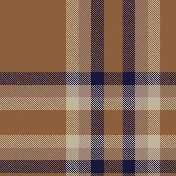 Brown Ombre Plaid 그래픽에 텍스처 — 스톡 벡터