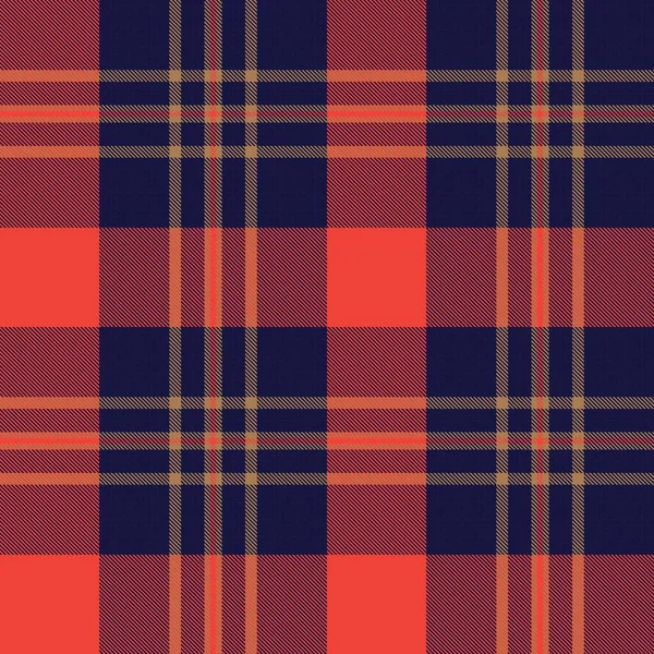 Orange Ombre Plaid Текстурований Безшовний Візерунок Придатний Модного Текстилю Графіки — стоковий вектор