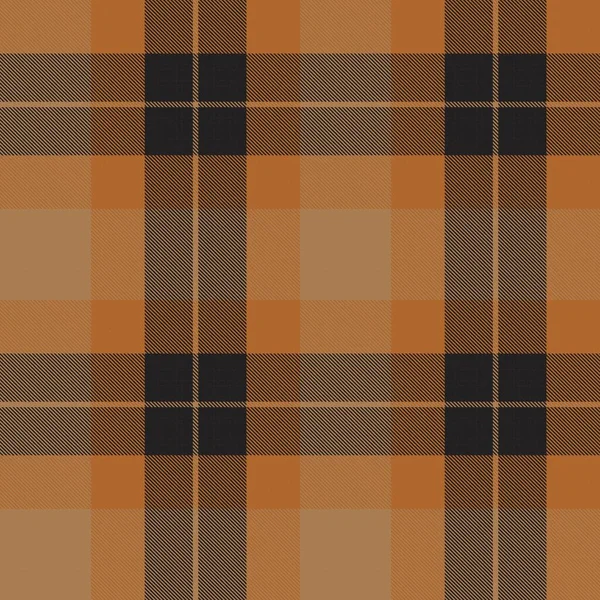 Orange Ombre Plaid Motif Sans Couture Texturé Adapté Aux Textiles — Image vectorielle