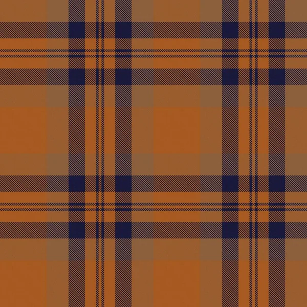 Orange Ombre Plaid Texture Modello Senza Cuciture Adatto Tessuti Moda — Vettoriale Stock