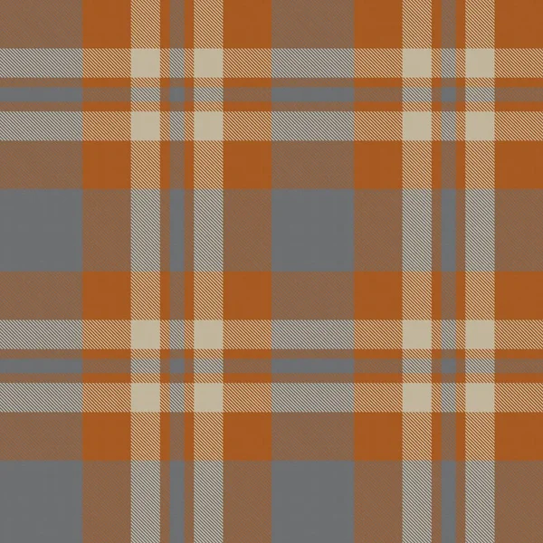 Patrón Sin Costura Texturizado Cuadros Orange Ombre Adecuado Para Textiles — Archivo Imágenes Vectoriales