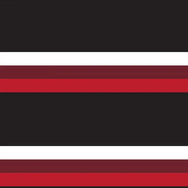 Fondo Patrón Inconsútil Rayado Horizontal Rojo Adecuado Para Textiles Moda — Vector de stock