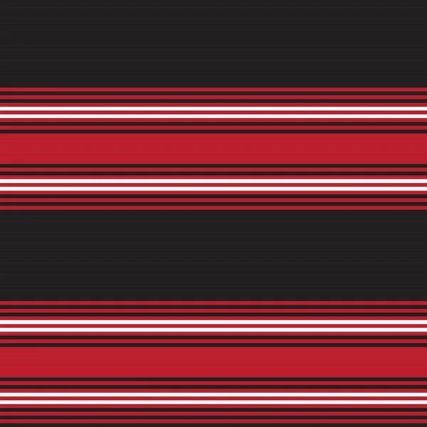 Red Horizontal Striped Seamless Pattern Background 그래픽 — 스톡 벡터