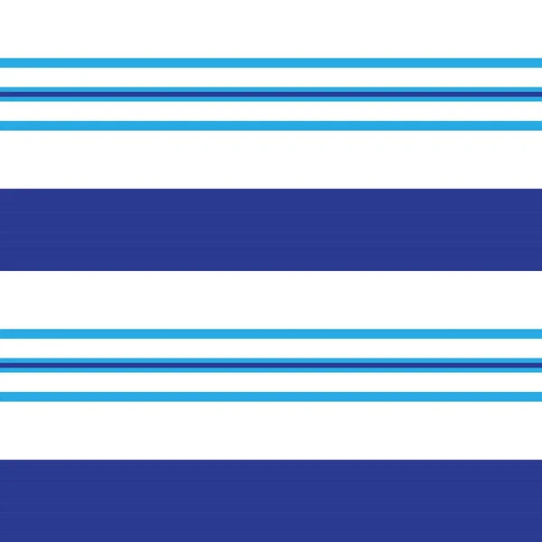 Fondo Patrón Inconsútil Rayado Horizontal Azul Adecuado Para Textiles Moda — Vector de stock