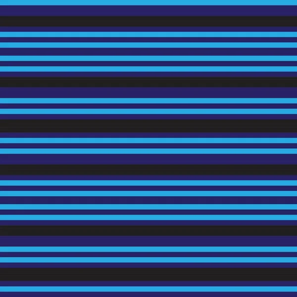 Kék Horizontális Csíkos Varrat Nélküli Minta Háttér Alkalmas Divat Textil — Stock Vector