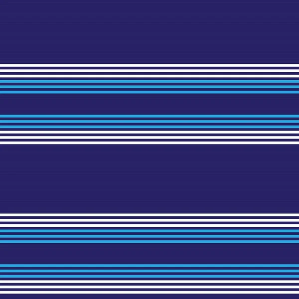 Fondo Patrón Inconsútil Rayado Horizontal Azul Adecuado Para Textiles Moda — Archivo Imágenes Vectoriales