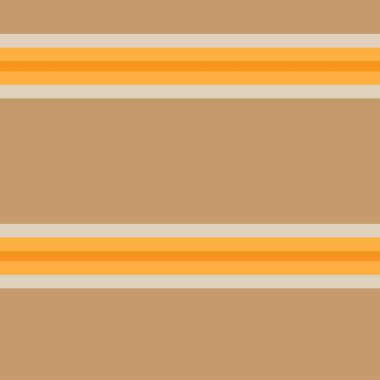 Moda tekstil ve grafikleri için uygun turuncu yatay çizgili dikişsiz arkaplan