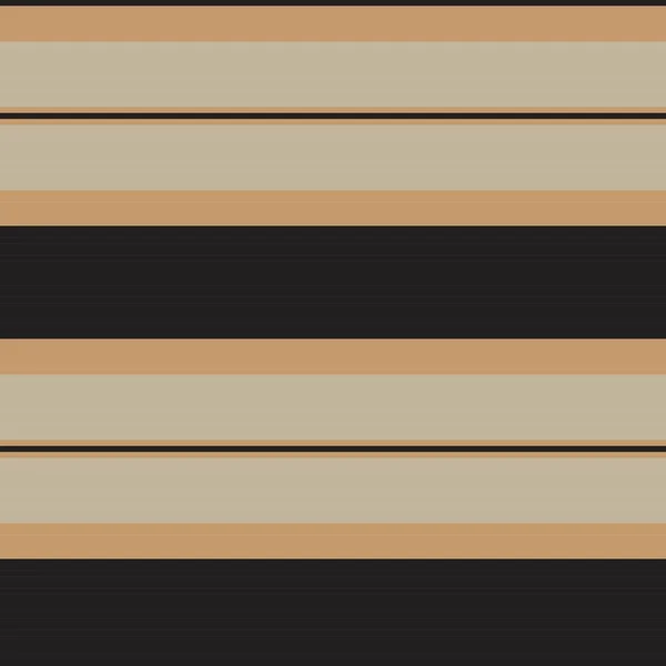 Hnědá Taupe Vodorovné Pruhované Bezešvé Vzor Pozadí Vhodné Pro Módní — Stockový vektor
