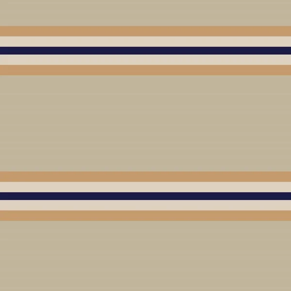 Коричневый Taupe Горизонтальный Полосатый Бесшовный Фон Шаблона Подходит Моды Текстиля — стоковый вектор