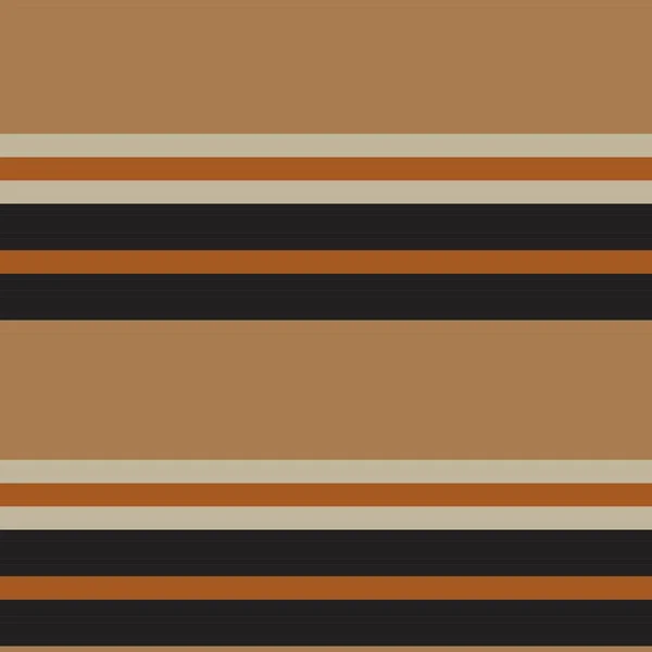 Fondo Patrón Inconsútil Rayado Horizontal Naranja Adecuado Para Textiles Moda — Vector de stock