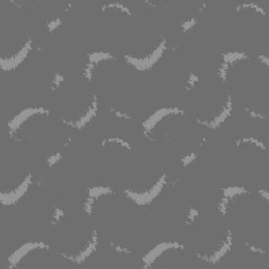 Moda baskıları, ev eşyaları, grafikler, arka planlar için gri fırça desenli kürk deseni tasarımı