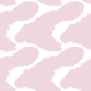 Moda baskıları, ev eşyaları, grafikler, arka planlar için pembe fırça desenli kürk deseni tasarımı