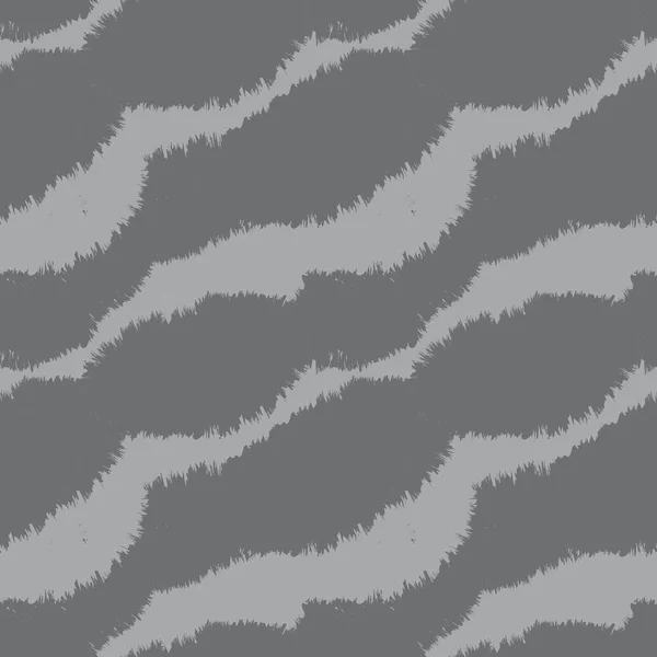 ファッションプリント 家庭用品 グラフィック 背景のための灰色のブラシストローク毛皮のパターンデザイン — ストックベクタ