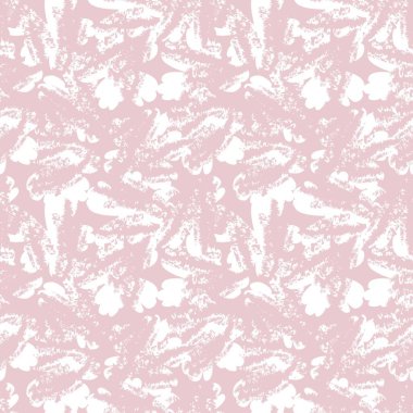 Pembe çiçekli fırça darbeleri moda baskıları, grafikler, arka planlar ve el sanatları için pürüzsüz desenli arka plan