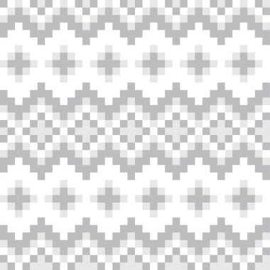 Moda tekstil, örgü ve grafikleri için beyaz Noel panayırı desenli arka plan