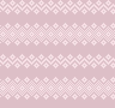 Moda tekstil ürünleri, örgü ve grafikler için Pembe Noel festivali desenli arka plan