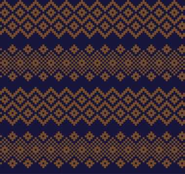 Moda tekstil, örgü ve grafikler için kahverengi Noel panayırı desenli arka plan