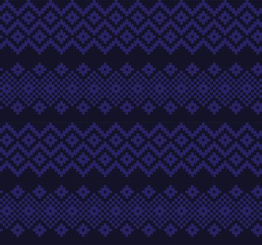 Moda tekstil, örgü ve grafikleri için mavi Noel panayır desenli arka plan