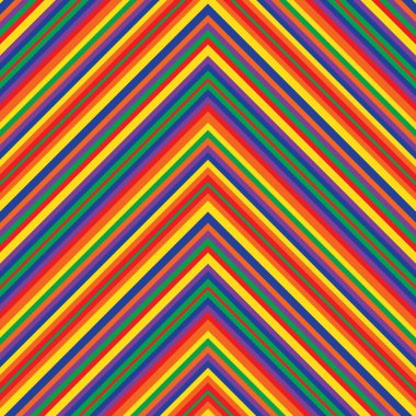 Gökkuşağı sembolü köşegen çizgili desensiz arka plan moda tekstil ve grafikleri için uygun
