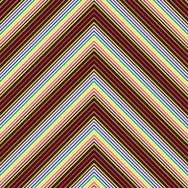 Gökkuşağı sembolü köşegen çizgili desensiz arka plan moda tekstil ve grafikleri için uygun