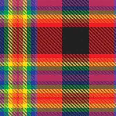 Gökkuşağı Ekoseli, kareli, ekose desenli moda tekstil ve grafikleri için uygun