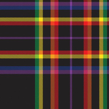 Gökkuşağı Ekoseli, kareli, ekose desenli moda tekstil ve grafikleri için uygun