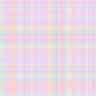 Gökkuşağı Pastel Ekoseli Moda tekstil ve grafikleri için kusursuz desen