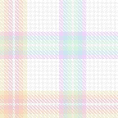 Gökkuşağı Pastel Ekoseli Moda tekstil ve grafikleri için kusursuz desen