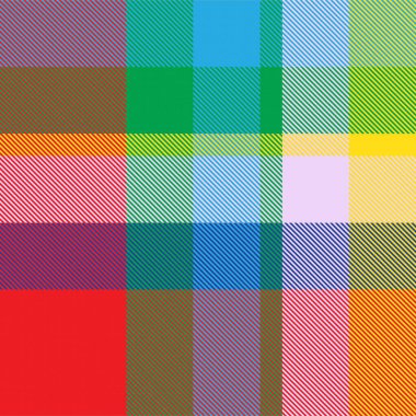 Gökkuşağı Pastel Ekoseli Moda tekstil ve grafikleri için kusursuz desen