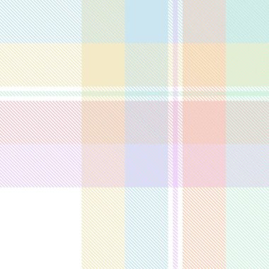 Gökkuşağı Pastel Ekoseli Moda tekstil ve grafikleri için kusursuz desen