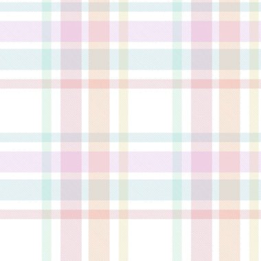 Gökkuşağı Pastel Ekoseli Moda tekstil ve grafikleri için kusursuz desen