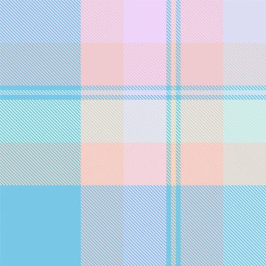 Gökkuşağı Pastel Ekoseli Moda tekstil ve grafikleri için kusursuz desen