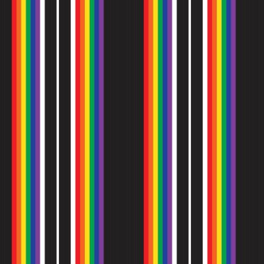 Gökkuşağı dikey çizgili desensiz arka plan moda tekstil ve grafikleri için uygundur
