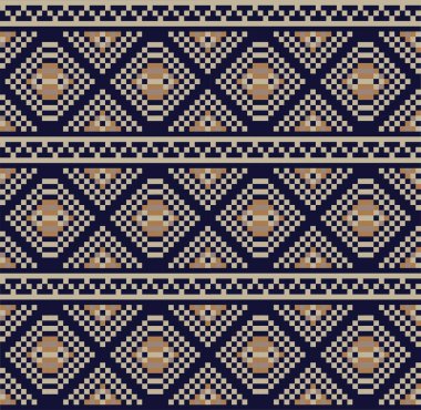 Moda tekstil, örgü ve grafikler için kahverengi Noel panayırı desenli arka plan