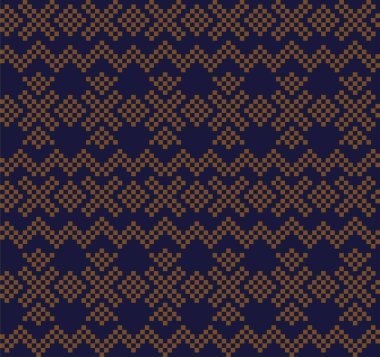 Moda tekstil, örgü ve grafikler için kahverengi Noel panayırı desenli arka plan