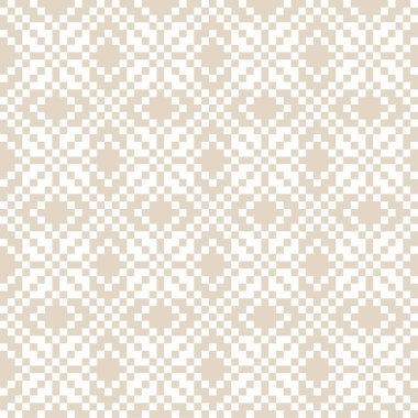 Moda tekstil, örgü ve grafikler için kahverengi Noel panayırı desenli arka plan