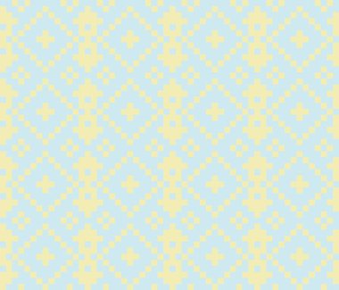 Moda tekstil, örgü ve grafikleri için Pastel Noel panayırı şablon arka planı