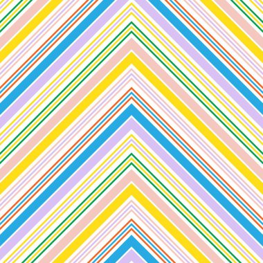 Gökkuşağı sembolü köşegen çizgili desensiz arka plan moda tekstil ve grafikleri için uygun