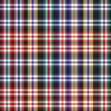 Gökkuşağı Ekoseli, kareli, ekose desenli moda tekstil ve grafikleri için uygun