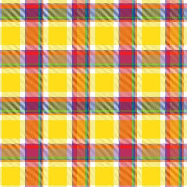 Gökkuşağı Ekoseli, kareli, ekose desenli moda tekstil ve grafikleri için uygun