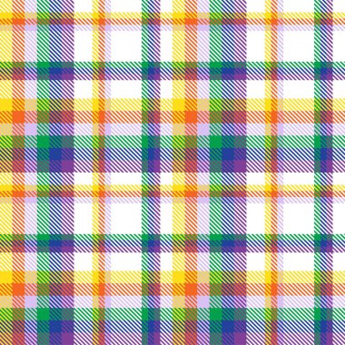 Gökkuşağı Ekoseli, kareli, ekose desenli moda tekstil ve grafikleri için uygun