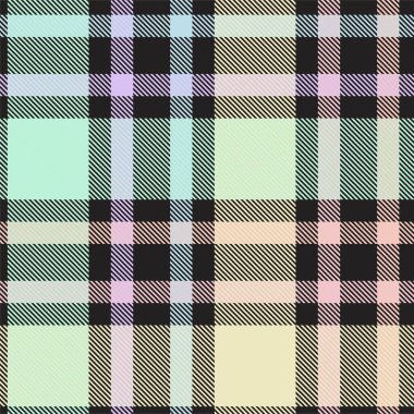 Gökkuşağı Pastel Ekoseli Moda tekstil ve grafikleri için kusursuz desen