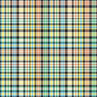 Gökkuşağı Pastel Ekoseli Moda tekstil ve grafikleri için kusursuz desen