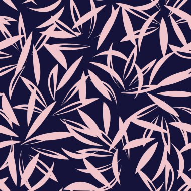 Moda baskıları, grafikler, arka planlar ve el sanatları için uygun Pembe Donanma Çiçeksiz desenli