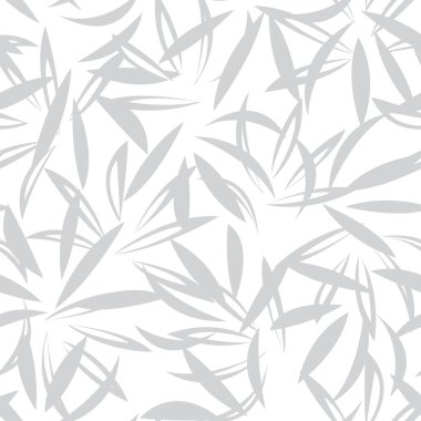 Beyaz bitkisel bitki desensiz arka plan moda baskıları, grafikler, arka planlar ve el sanatları için uygun