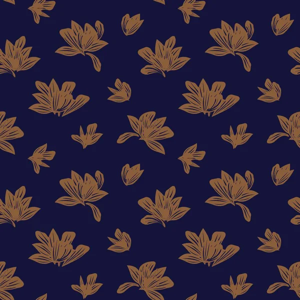 Kahverengi Taupe bitkisel bitki örtüsü desensiz arka plan moda baskıları, grafikler, arka planlar ve el sanatları için uygun