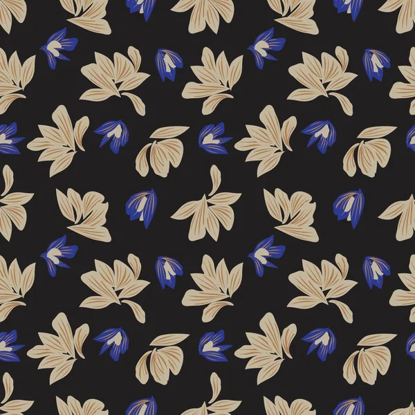 Kahverengi Taupe bitkisel bitki örtüsü desensiz arka plan moda baskıları, grafikler, arka planlar ve el sanatları için uygun